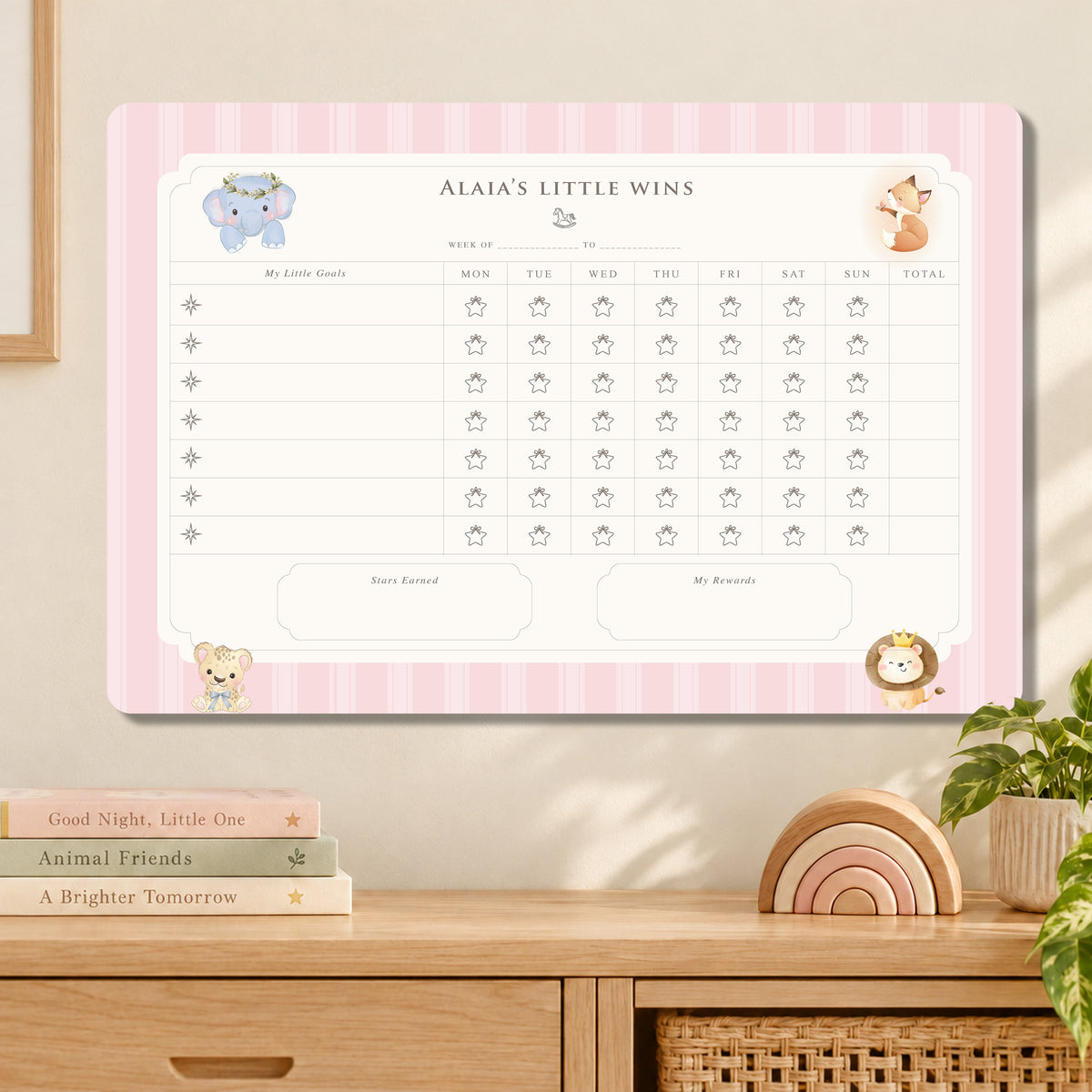 Little Wild Reward Chart