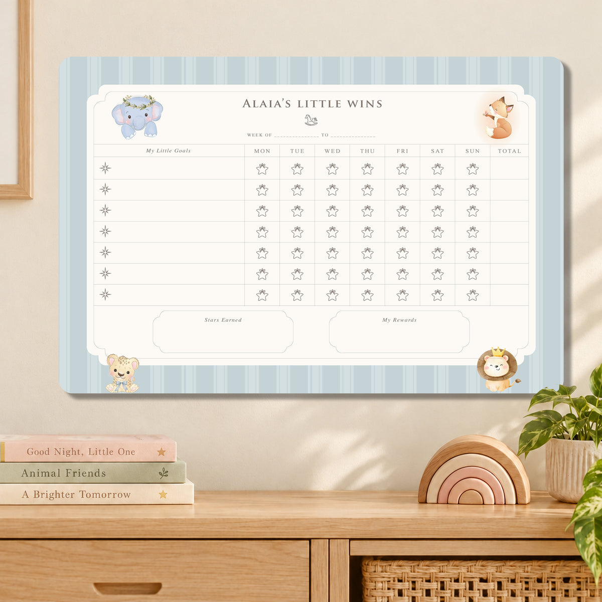 Little Wild Reward Chart