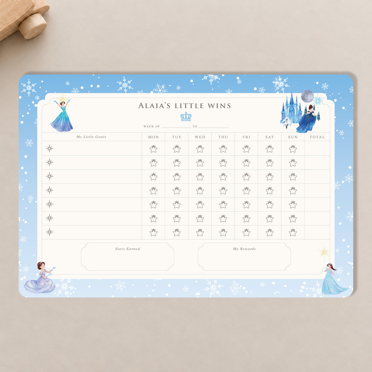 Snow Queen Reward Chart
