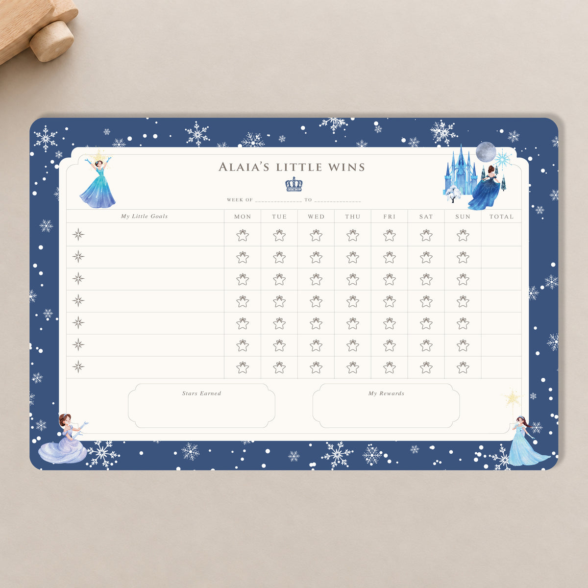 Snow Queen Reward Chart