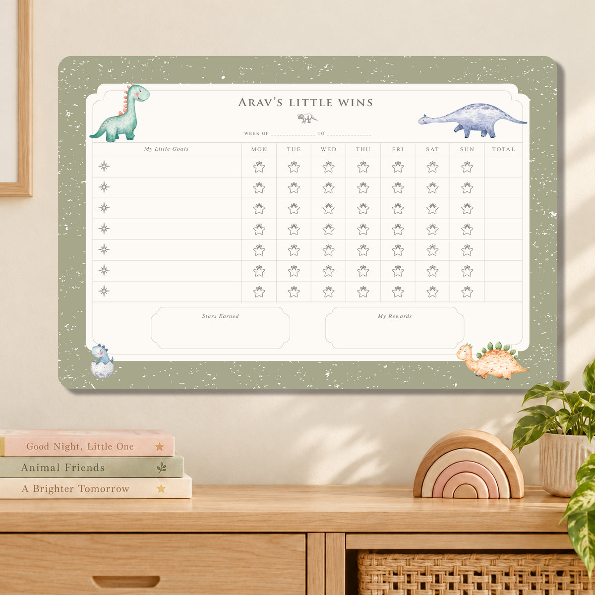 Little Rex Reward Chart