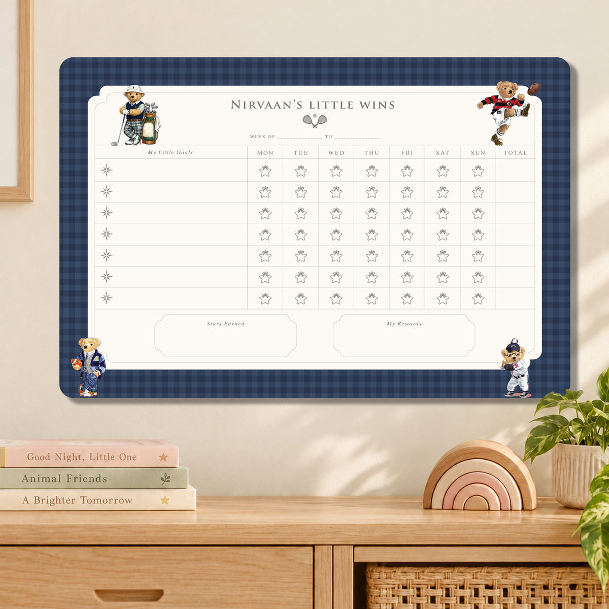 Sports Club Reward Chart