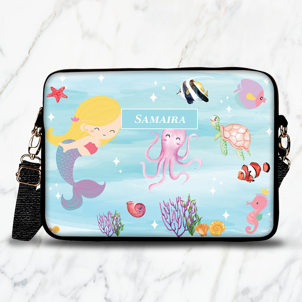 Lil Mermaid Kids Laptop Bag