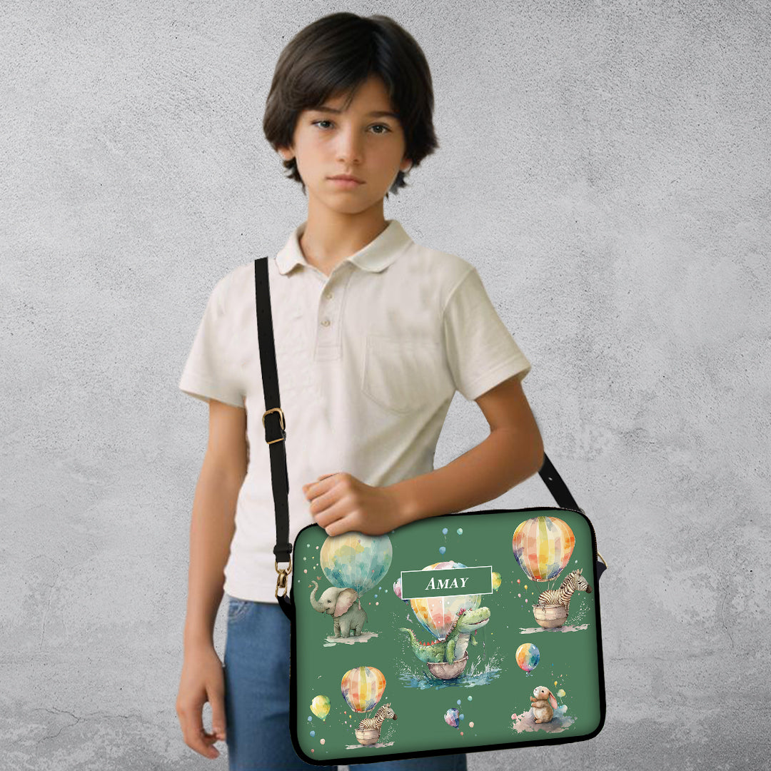 Balloon Safari Kids Laptop Bag