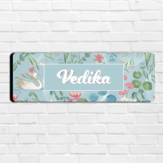 Swans Lake Name Plate (Petite) (kids)