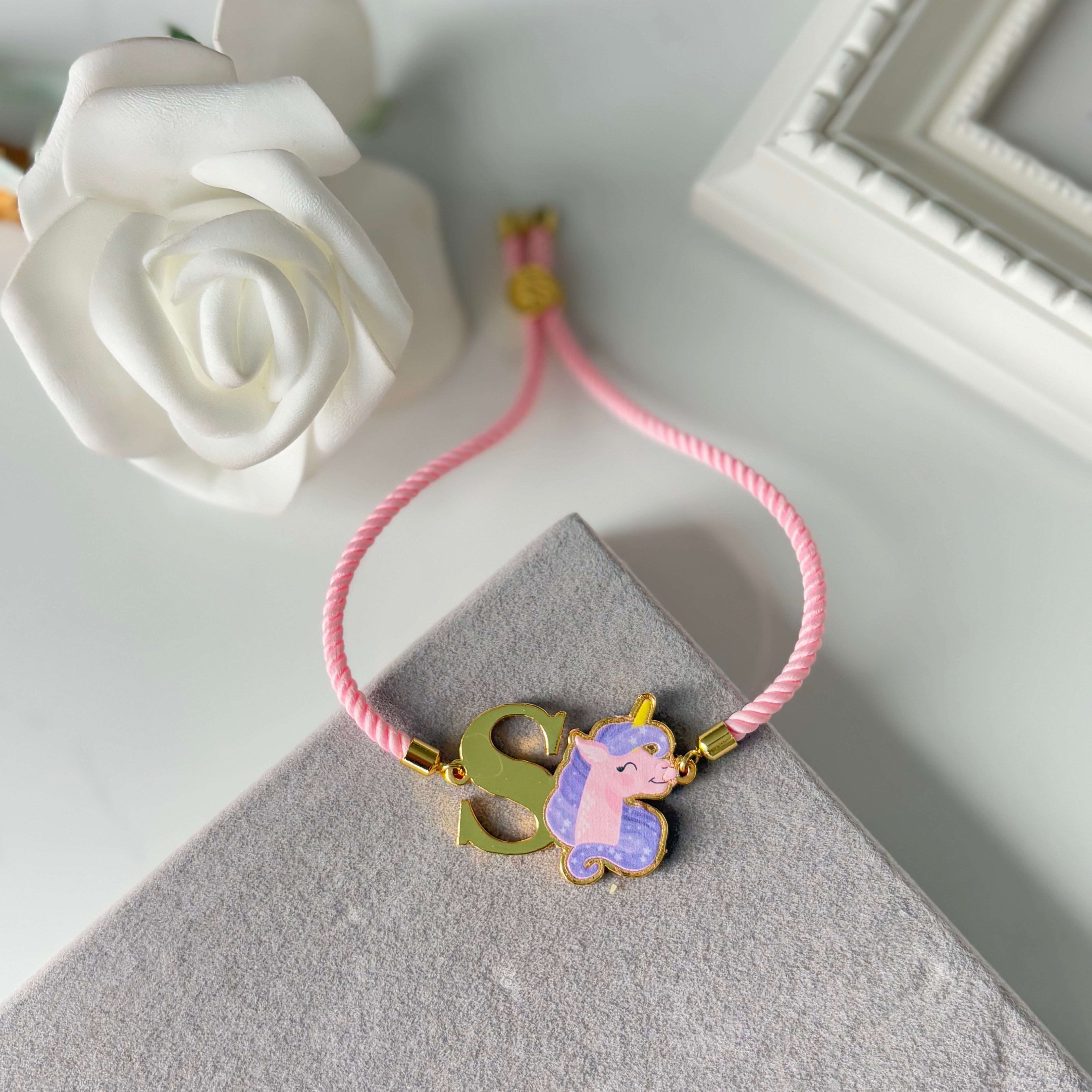 Unicorn (Lilac) Metal Bracelet