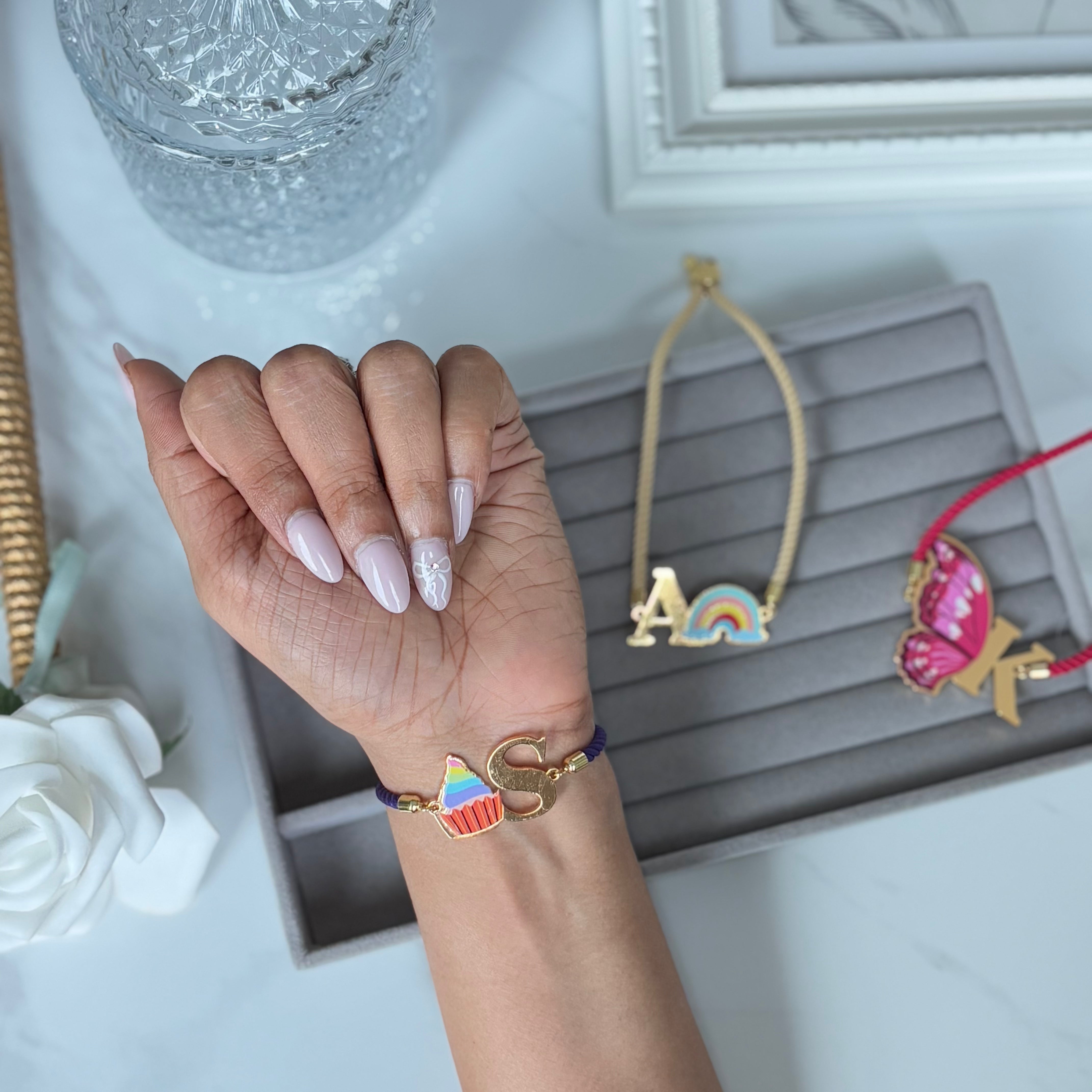 Cupcake Metal Bracelet