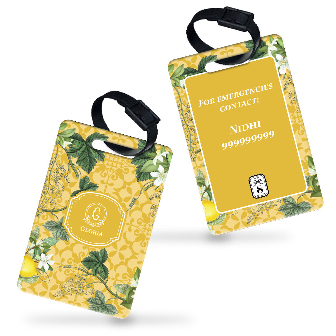 Lemon Grove Bag Tag
