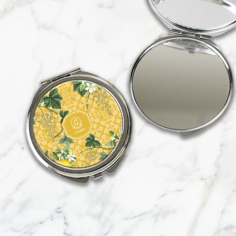 Lemon Grove Compact Mirror