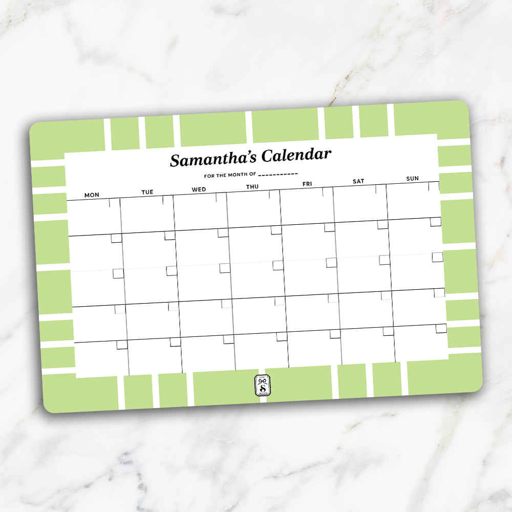 Nautical Grid Calendar