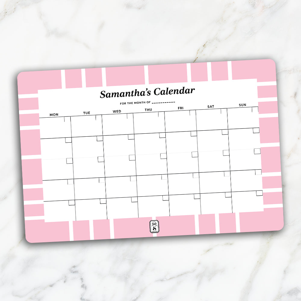 Nautical Grid Calendar