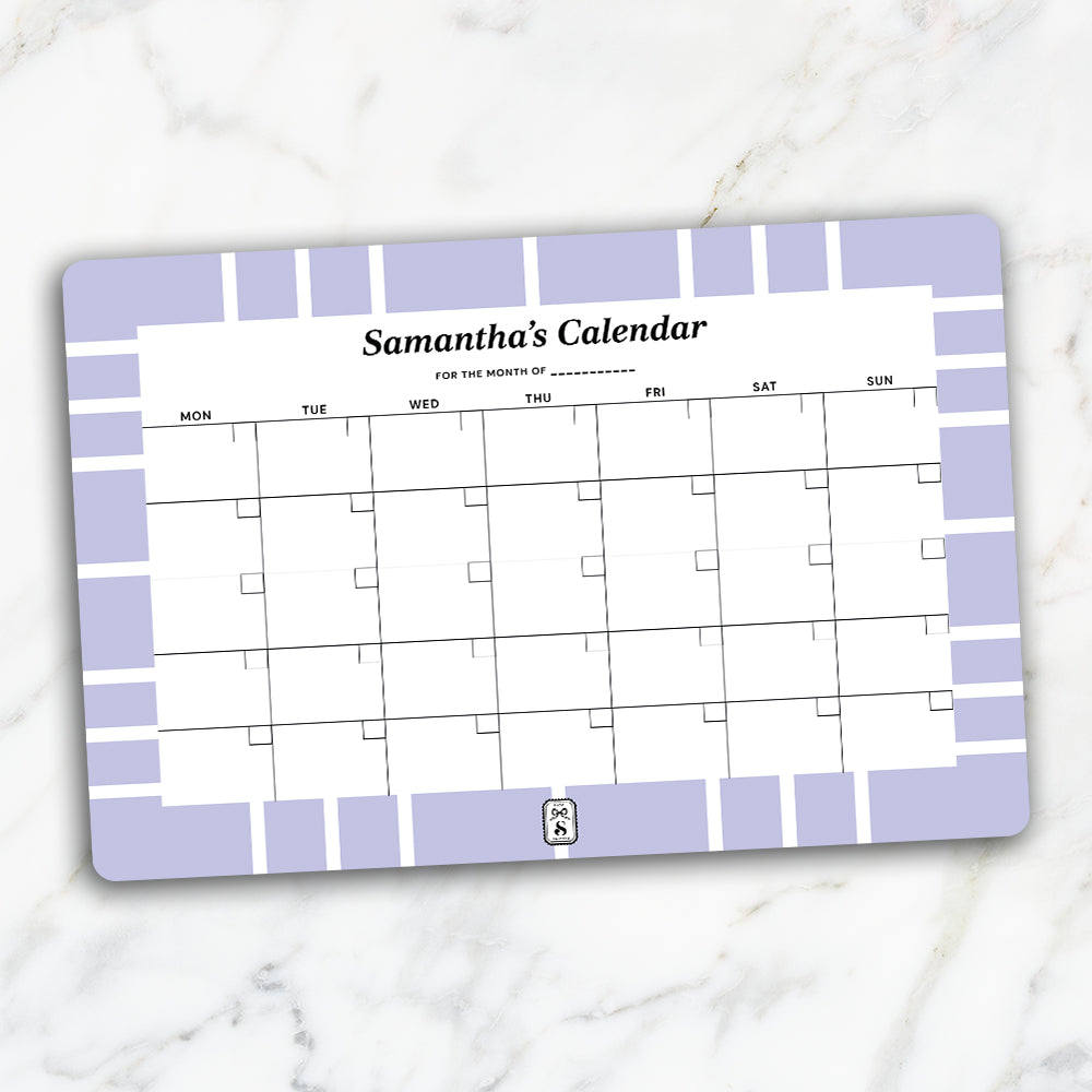 Nautical Grid Calendar