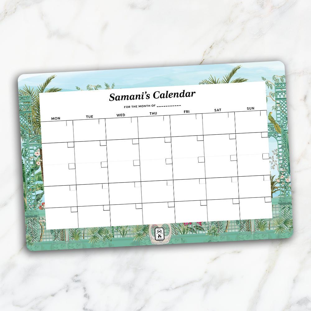 French Garden SerreFleurie Calendar