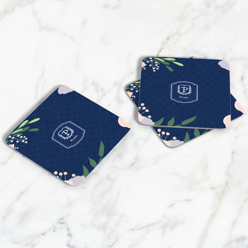 Royal Bloom Coasters