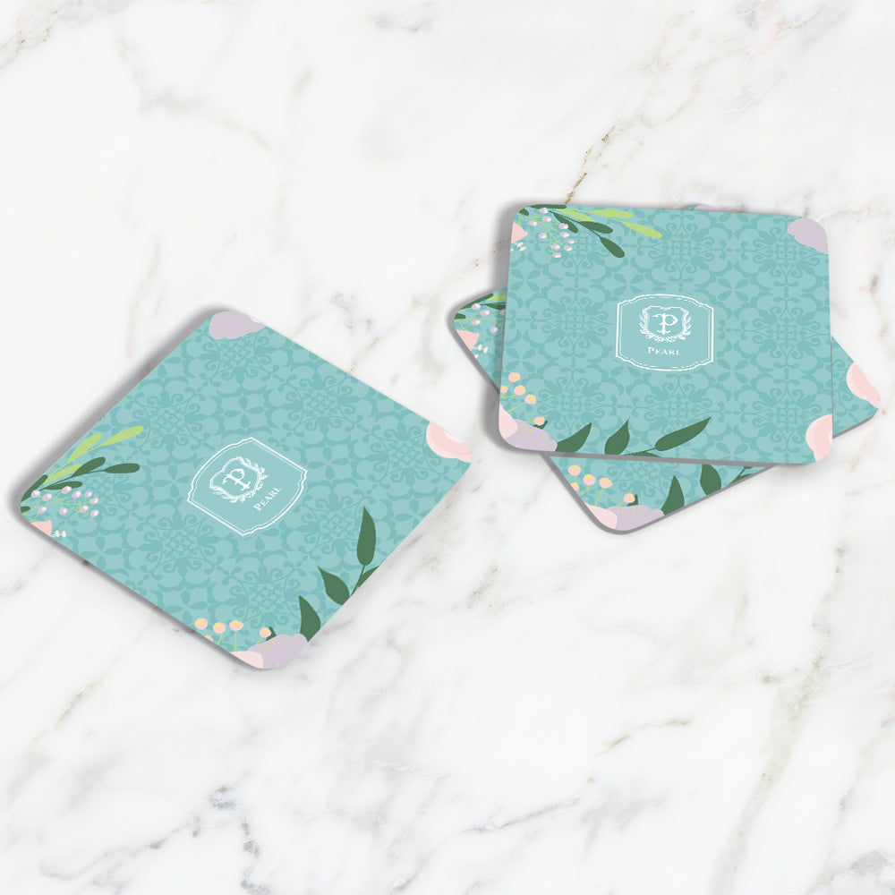 Royal Bloom Coasters