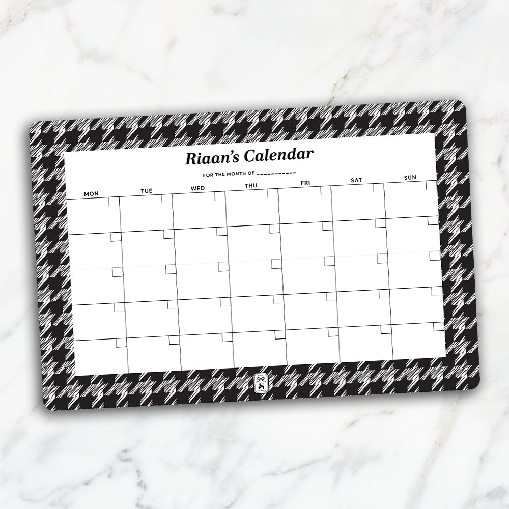 Houndstooth Calendar