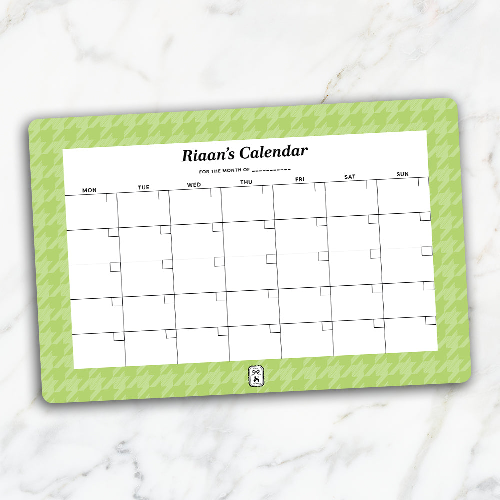 Houndstooth Calendar