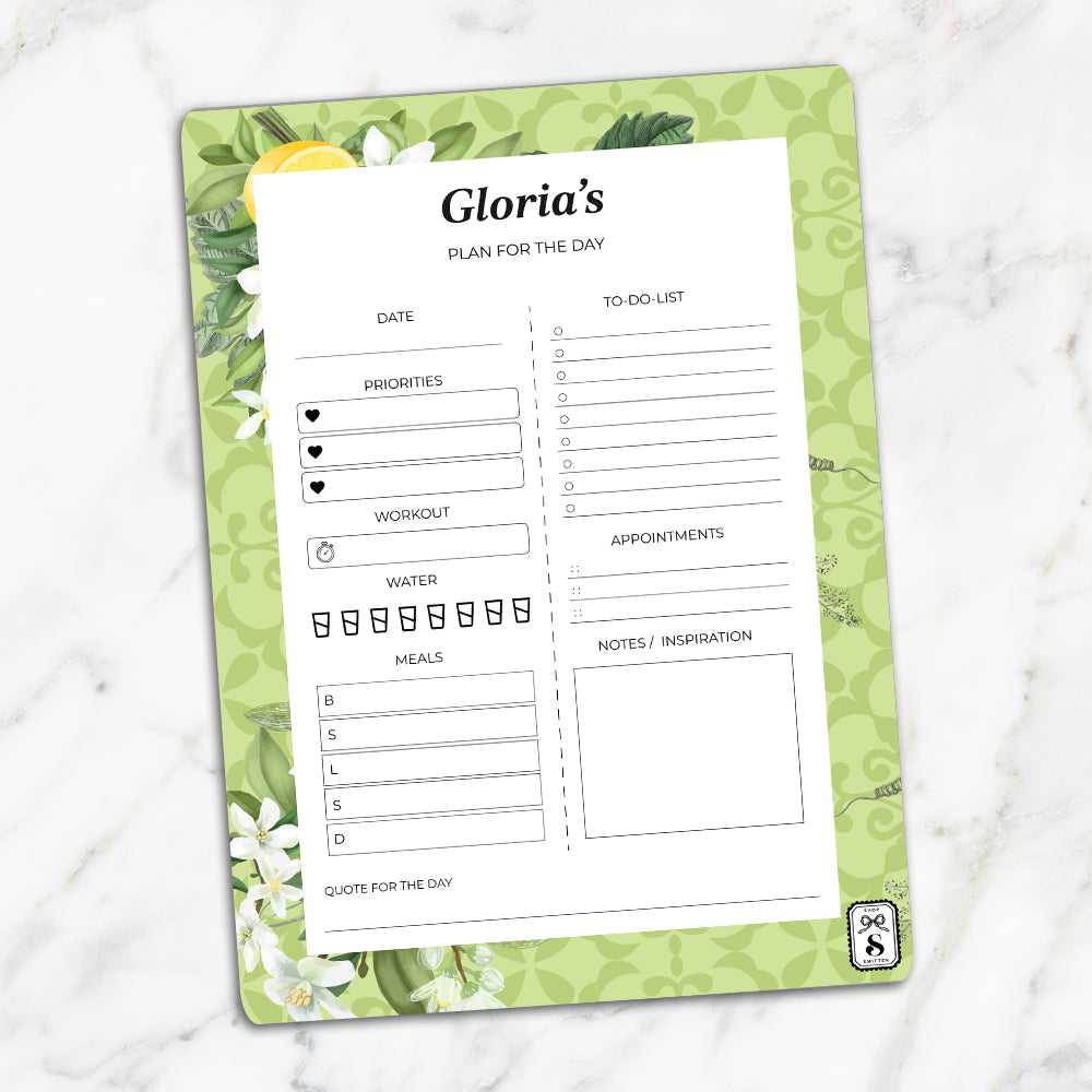 Lemon Grove Daily Planner