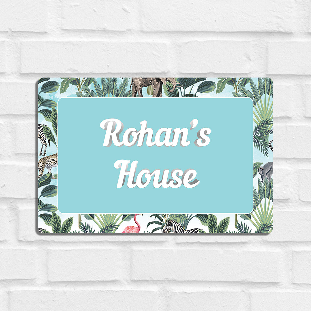 Savanna Spectrum Name Plate - Standard