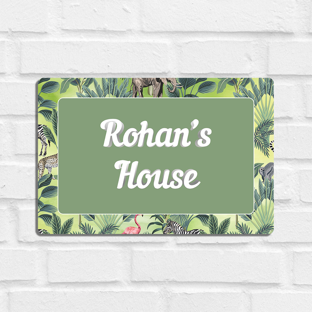 Savanna Spectrum Name Plate - Standard