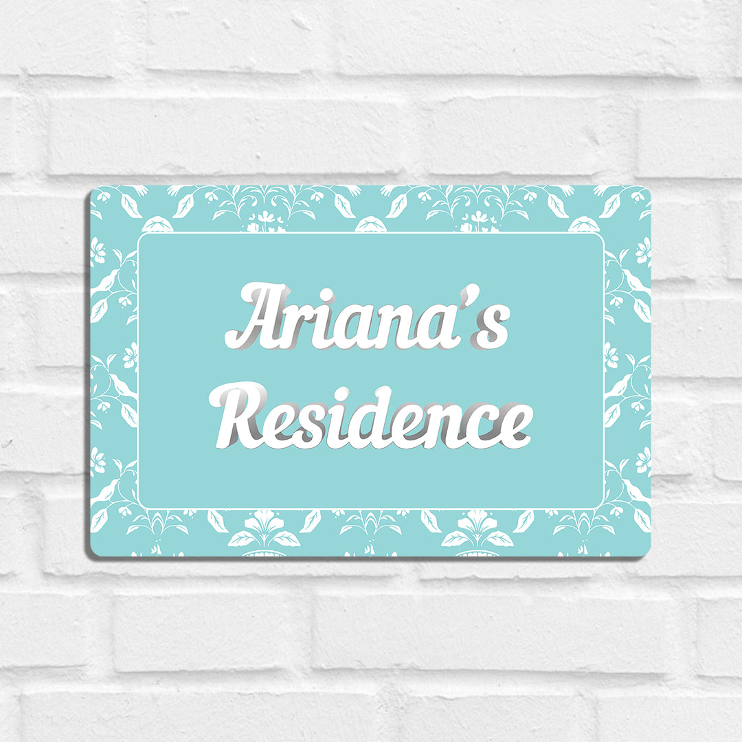 Eclat Name Plate - Standard