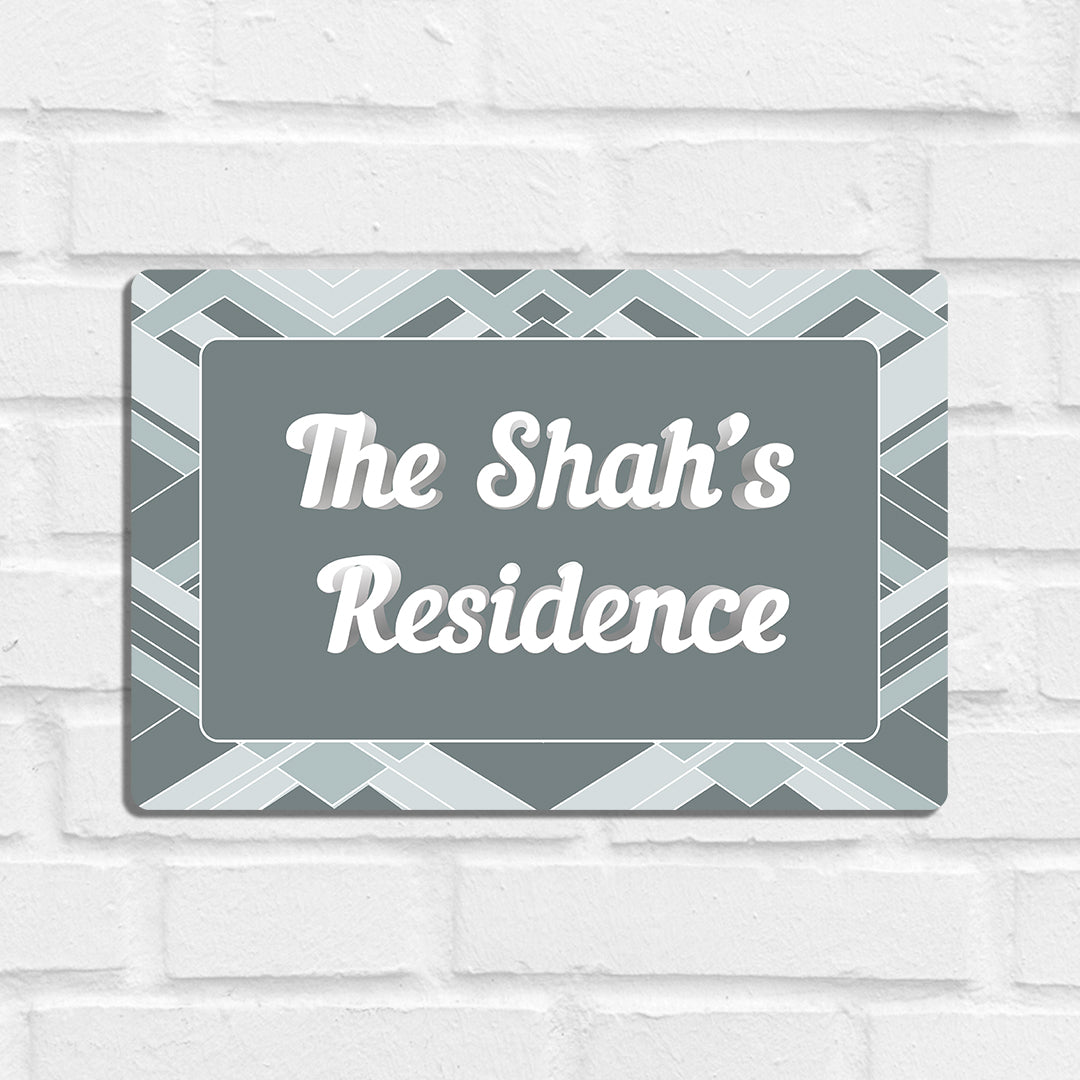 Decadence Name Plate - Standard
