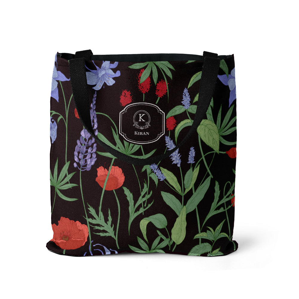 Scarlet Bloom Tote Bag