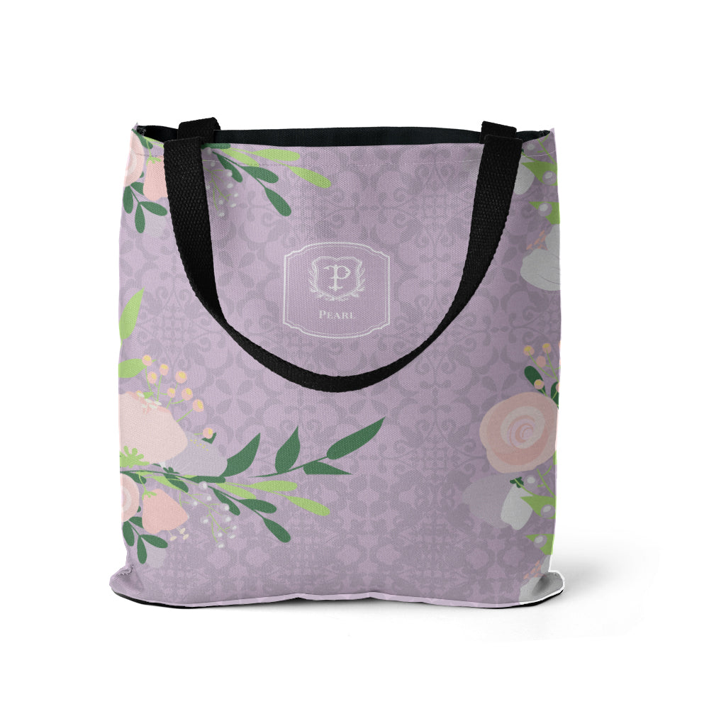 Royal Bloom Tote Bag