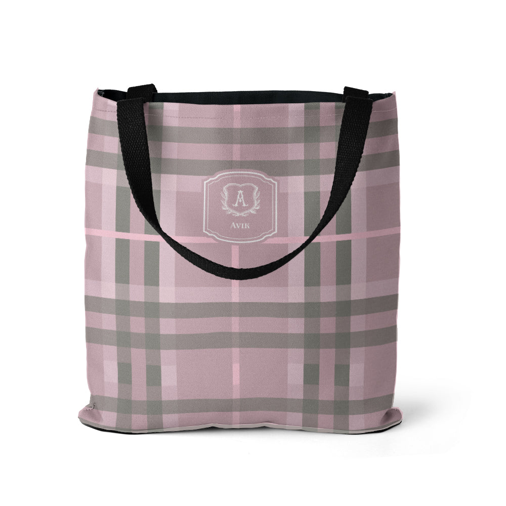 Plaid Tote Bag