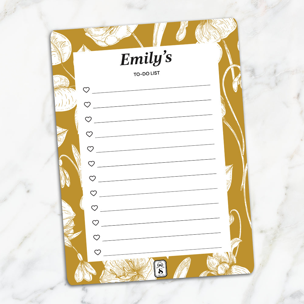 Ink Botanica To-Do List