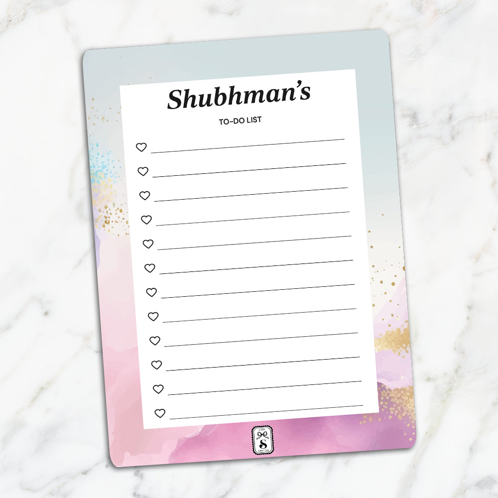 Gilded Strokes To-Do List