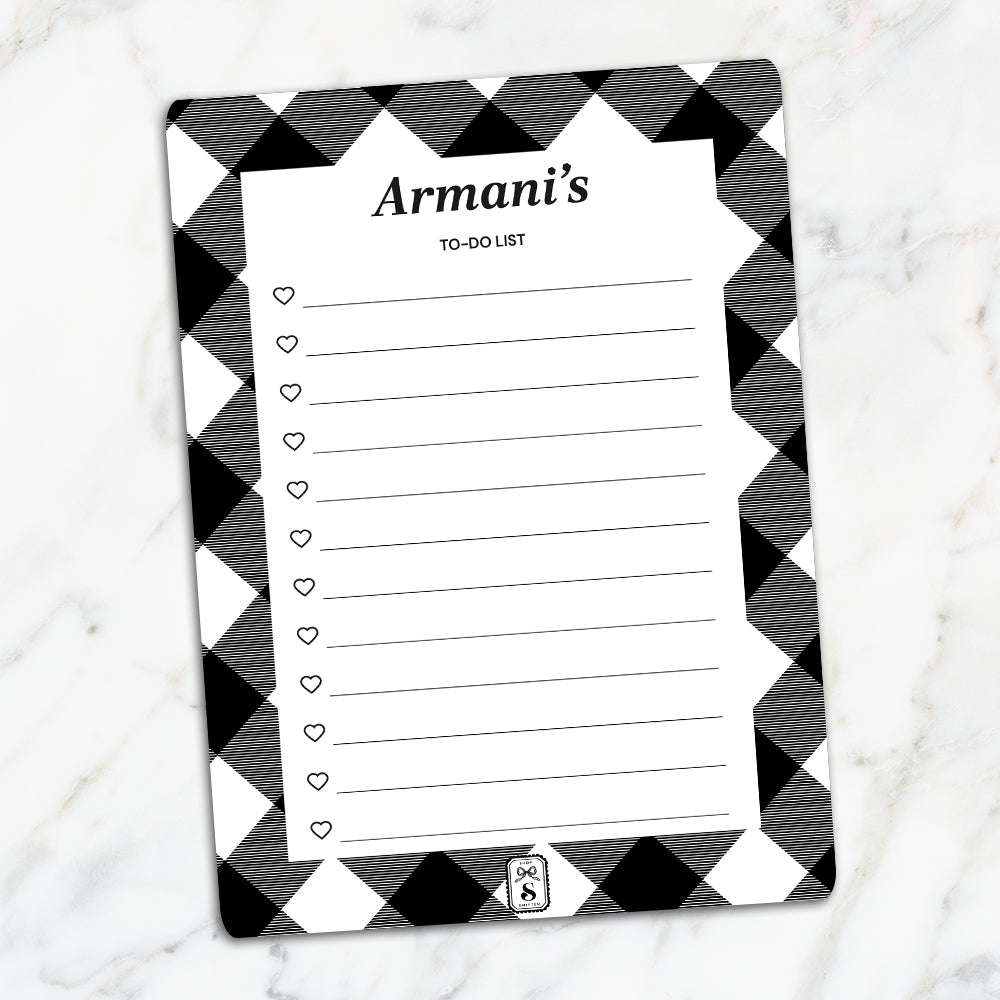 Gingham To-Do List