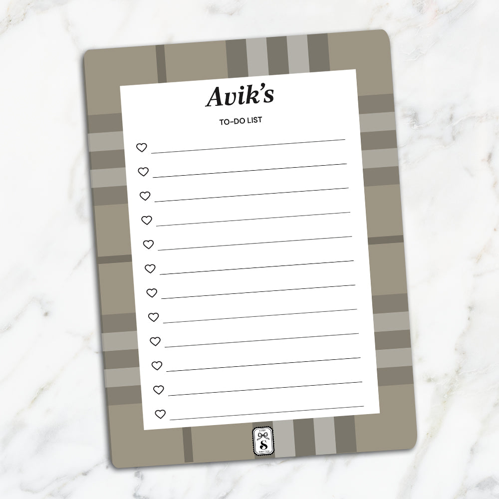 Plaid To-Do List