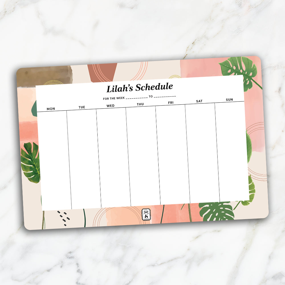 Palmscape Weekly Planner
