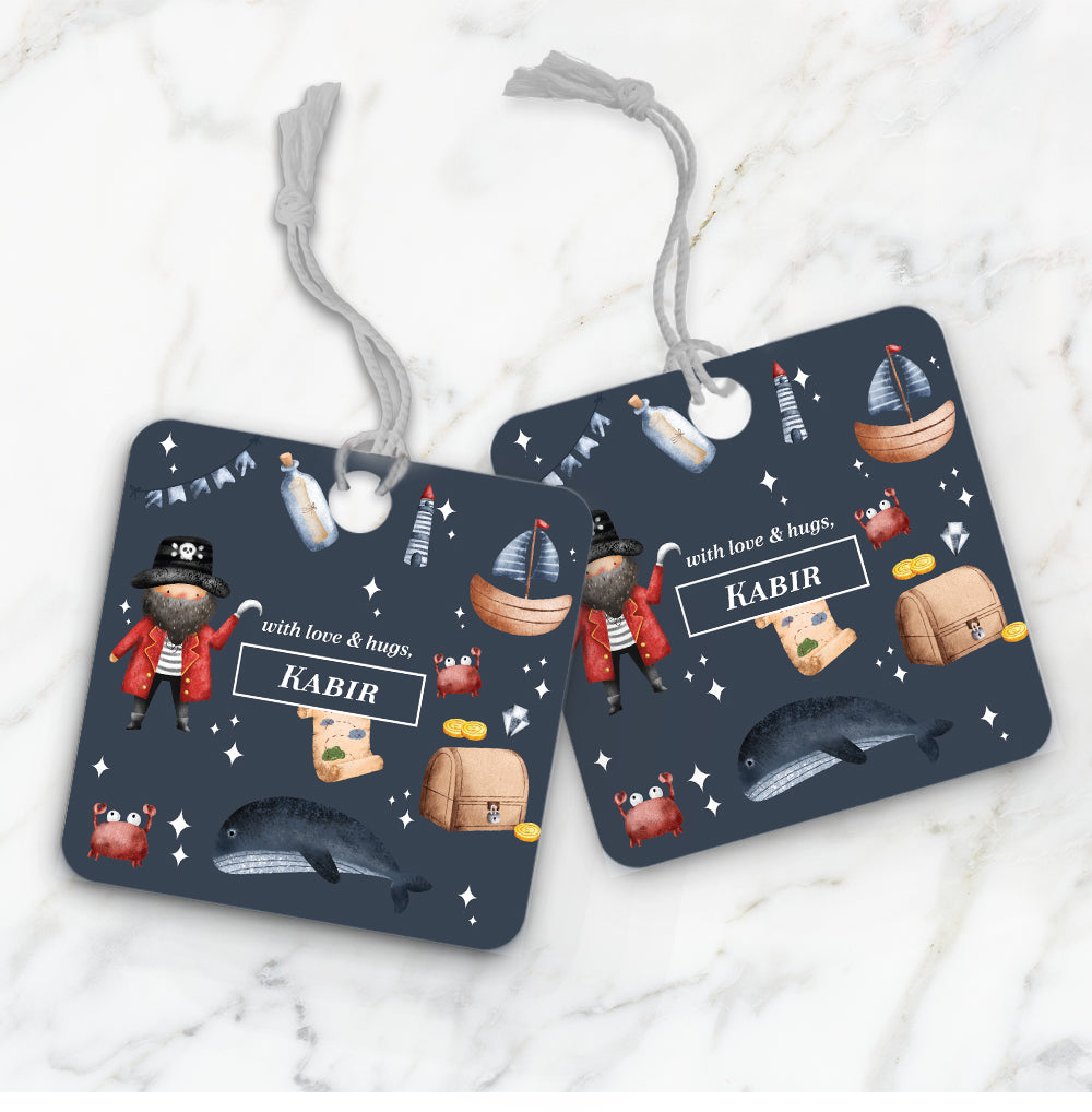 Treasure Island Gift Tag (kids)