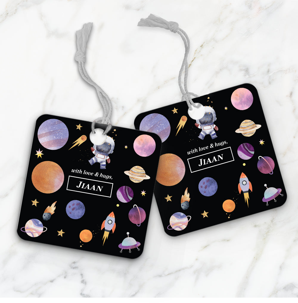 Lil Astronaut Gift Tag (kids)