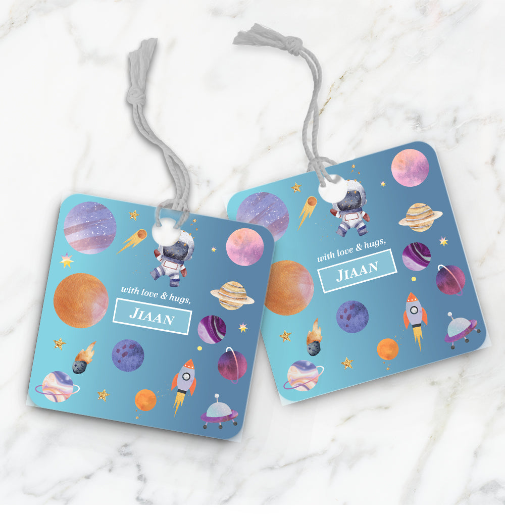 Lil Astronaut Gift Tag (kids)