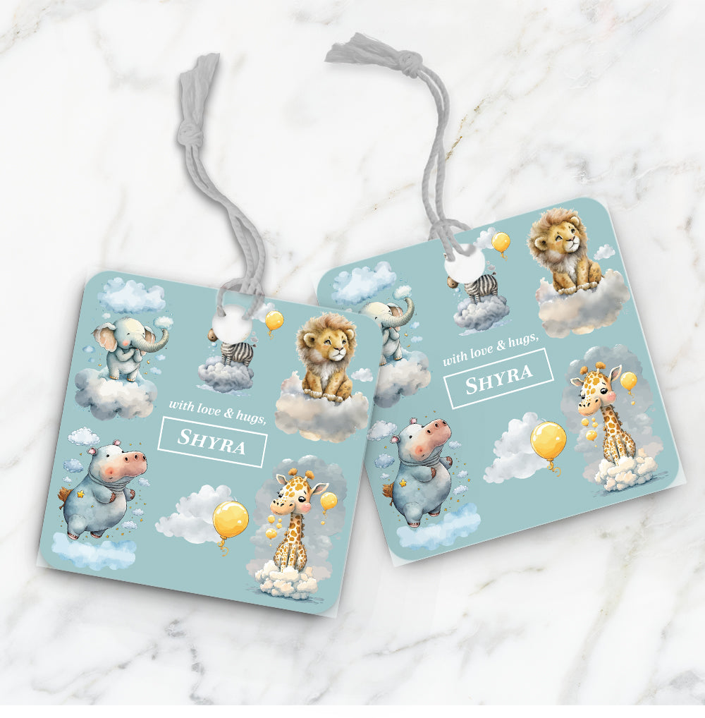 Lofty Animals Gift Tag (kids)