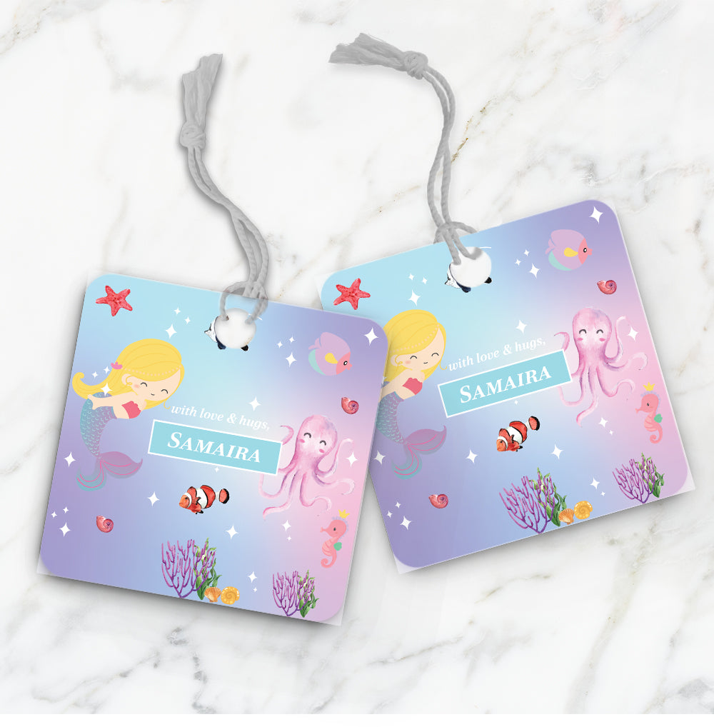 Lil Mermaid Gift Tag (kids)
