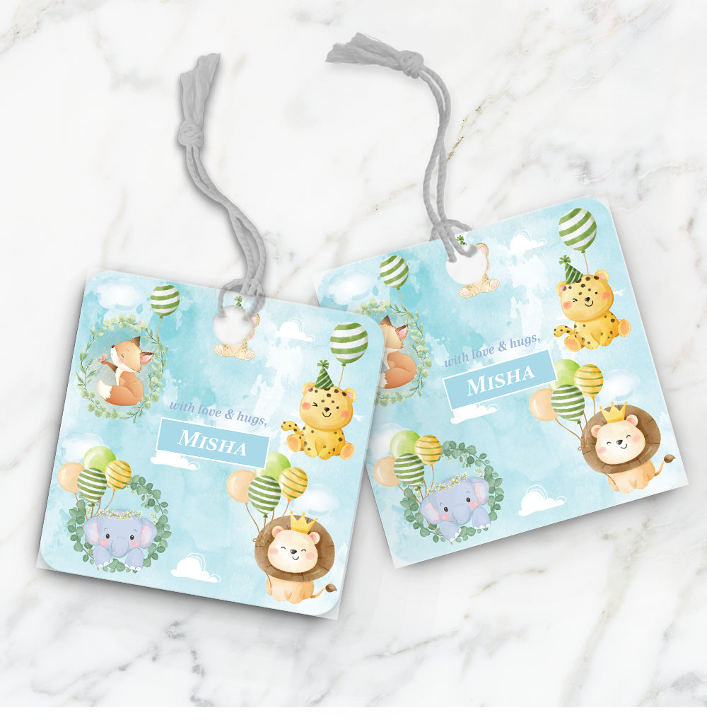 Safari Soiree Gift Tag (kids)