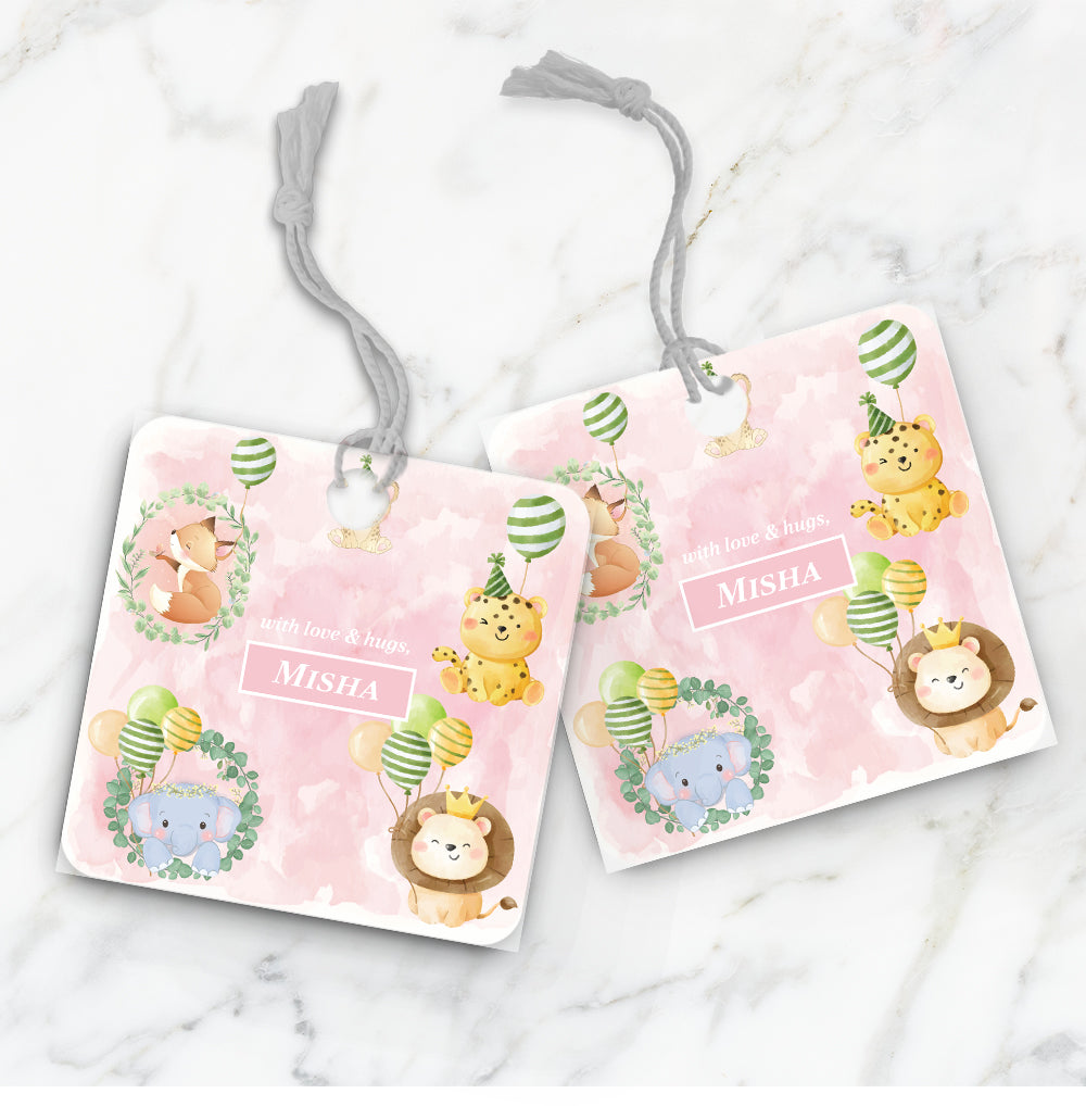 Safari Soiree Gift Tag (kids)