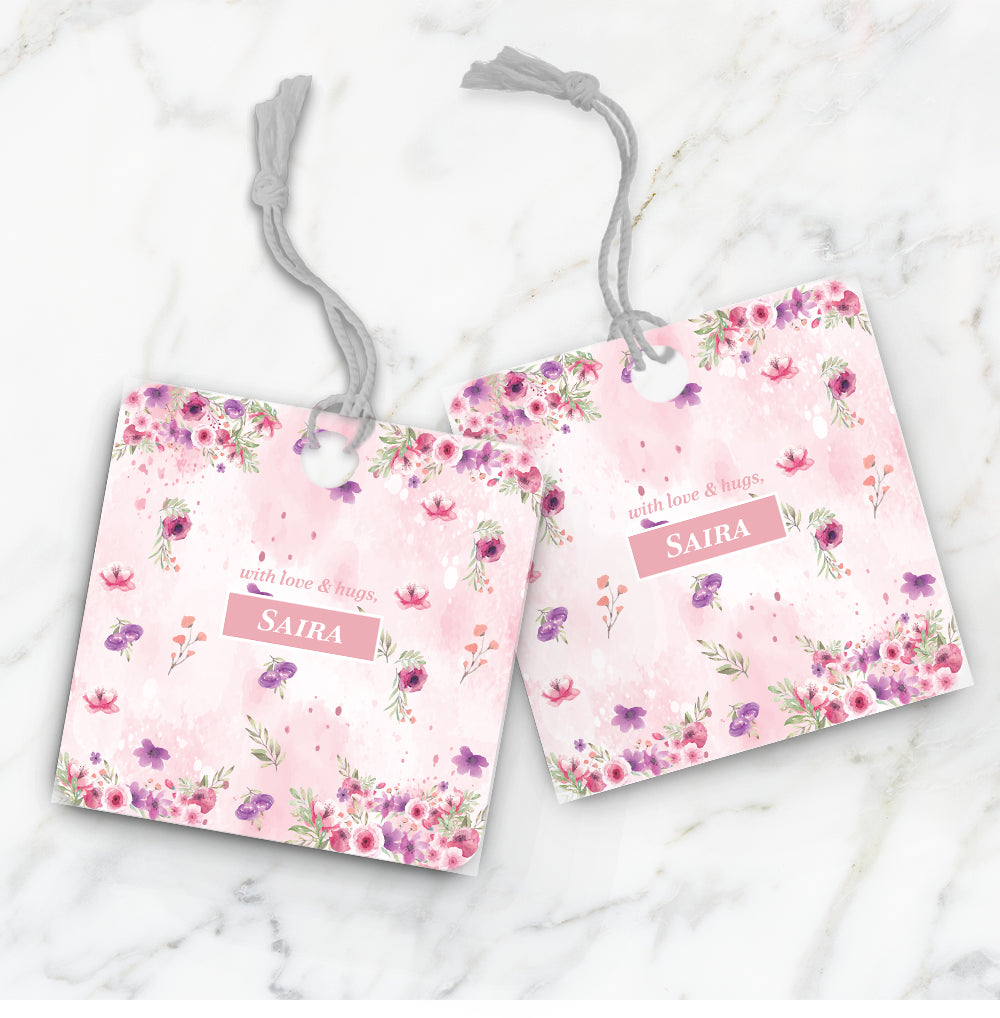 Floral Fiesta Gift Tag (kids)