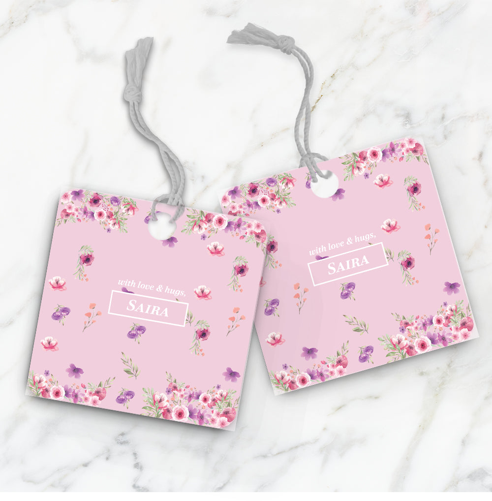 Floral Fiesta Gift Tag (kids)