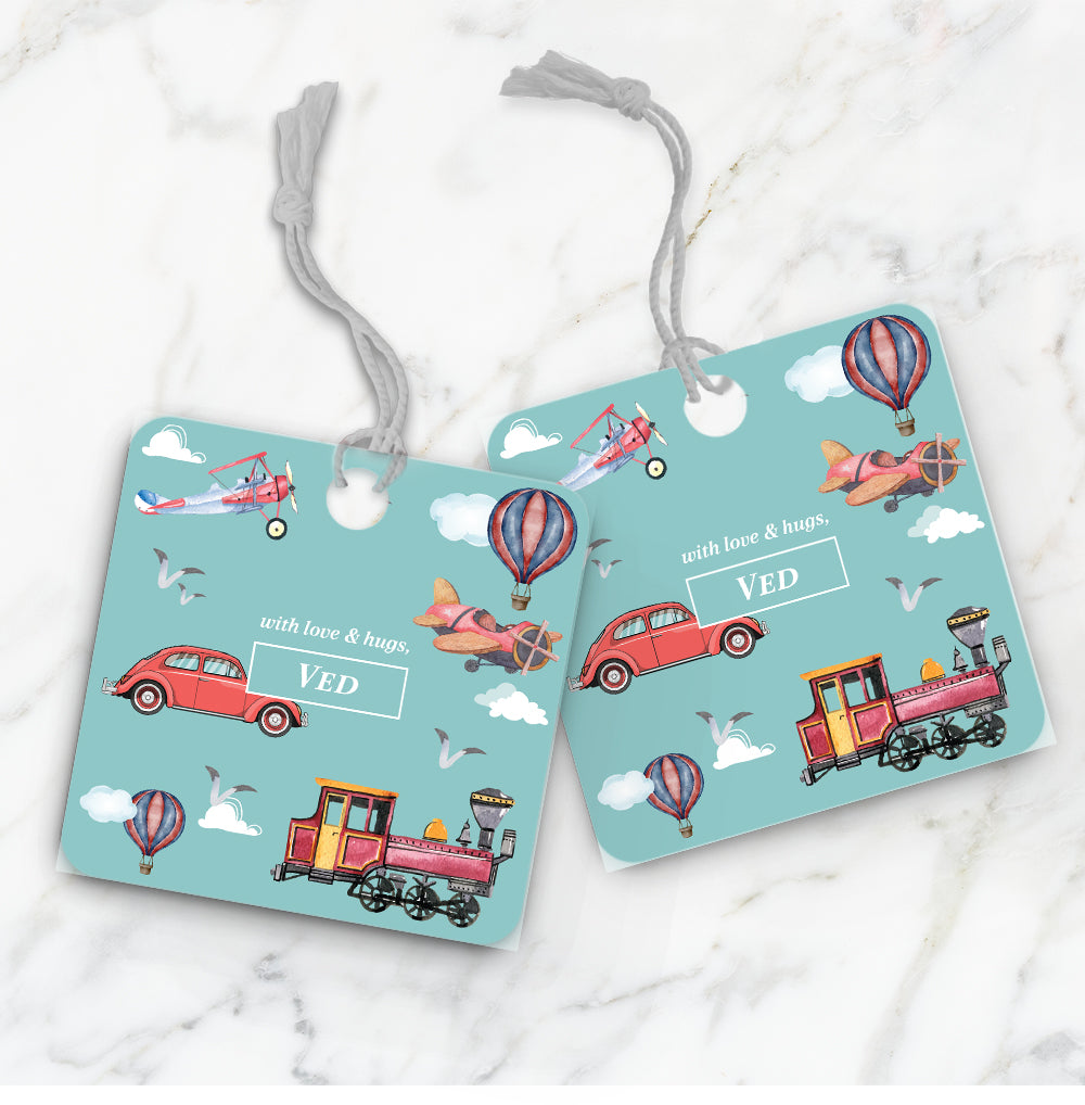 Transport Gift Tag (kids)