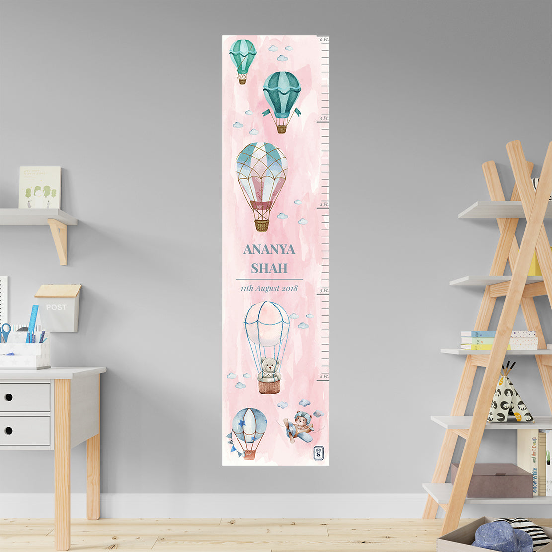 Infinite Sky Height Chart (kids)