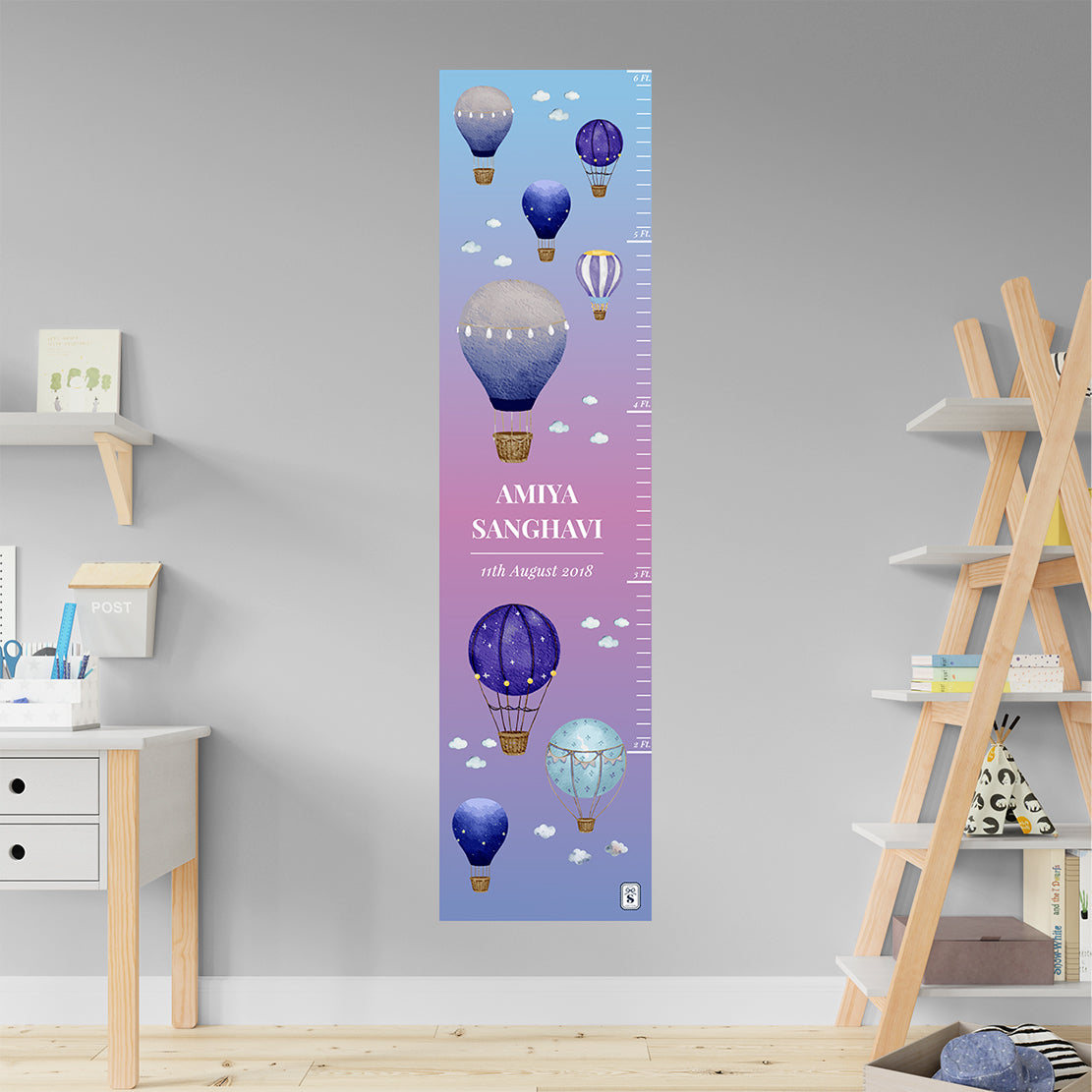 Night Flight Height Chart (kids)