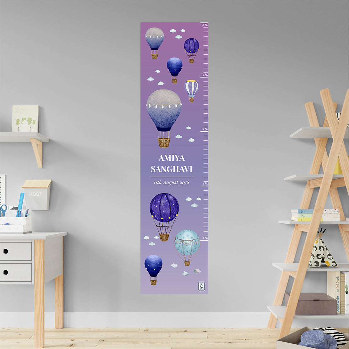 Night Flight Height Chart (kids)