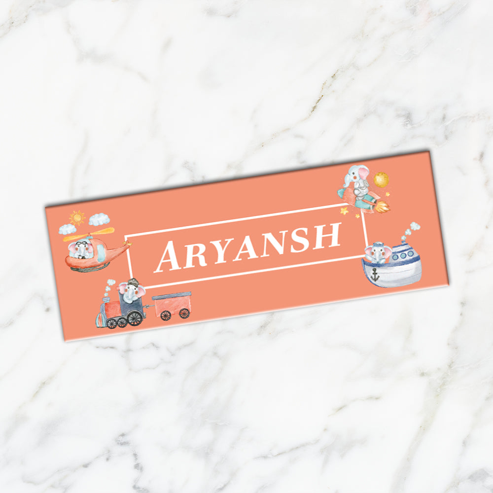 Captain Ellie Iron on Labels - set of 30