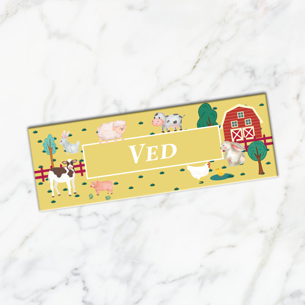 Farm Friends Iron on Labels - set of 30