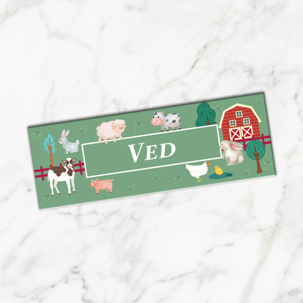 Farm Friends Iron on Labels - set of 30